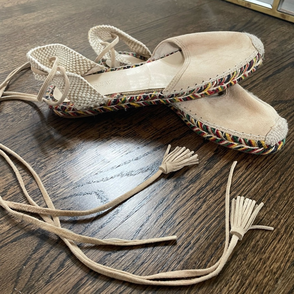 J. Crew Suede Espadrilles